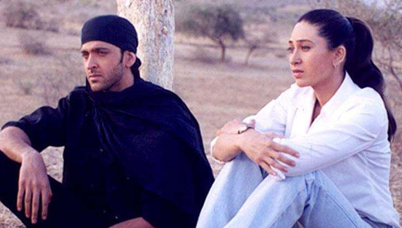 Karisma Kapoor and Hrithik Roshan in Fiza