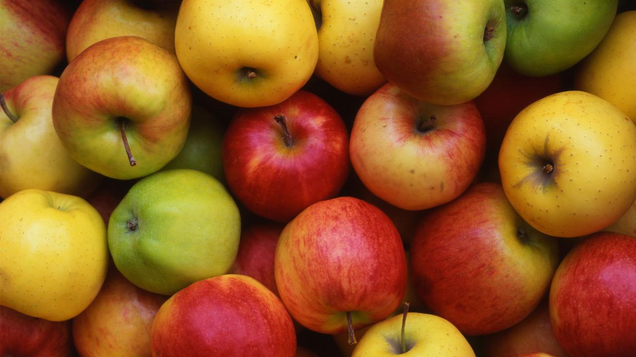 1. Apples