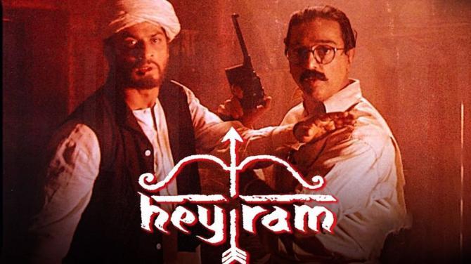 In Hey Ram, Shah Rukh Khan played the role of an older man