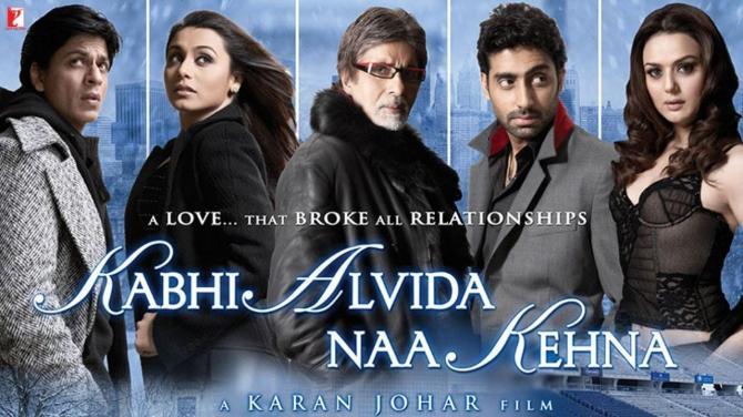 After K3G, Kabhi Alvida Na Kehna also had a mammoth runtime