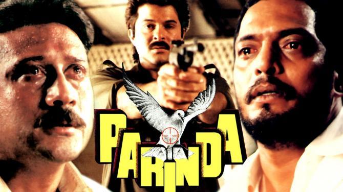 Parinda was the earliest film to show the Mumbai underworld