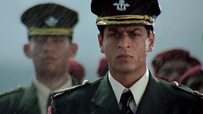7 Shah Rukh Khan Movies Where He Wore Indian Armed Forces Uniform