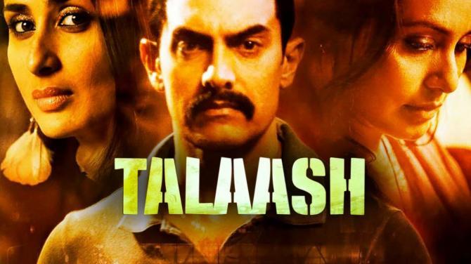 Talaash starred Aamir Khan, Kareena Kapoor and Rani Mukherjee in lead.