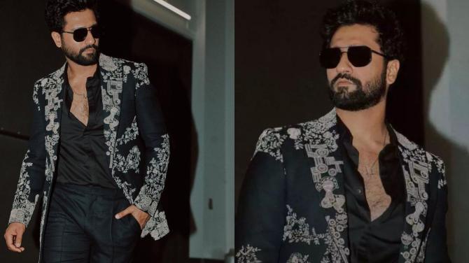Vicky Kaushal in black is a piece of art