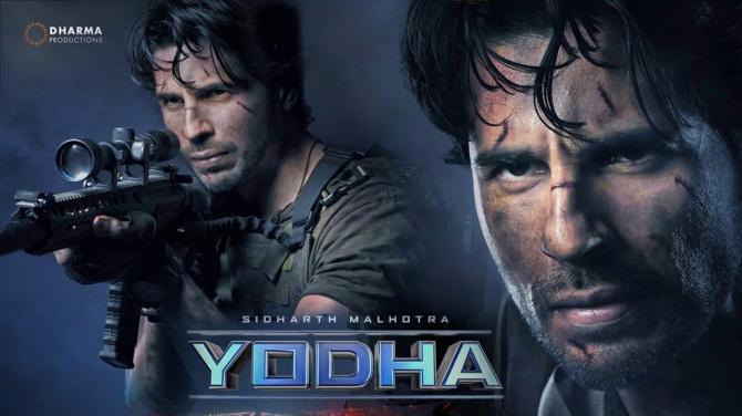 Yodha is produced by Dharma Productions