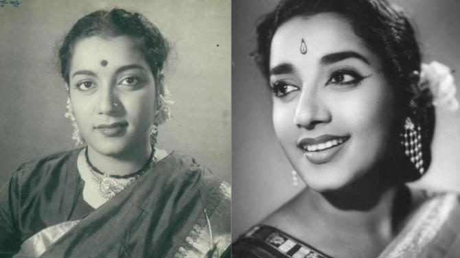 Gigantic South Indian Heroines of Golden Era in a Single Click