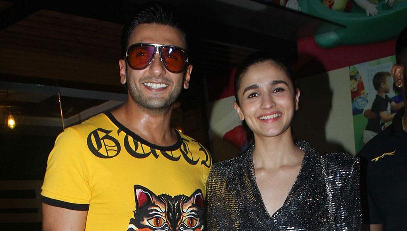 Gully Boy: Ranveer Singh and Alia Bhatt snapped at wrap-up party