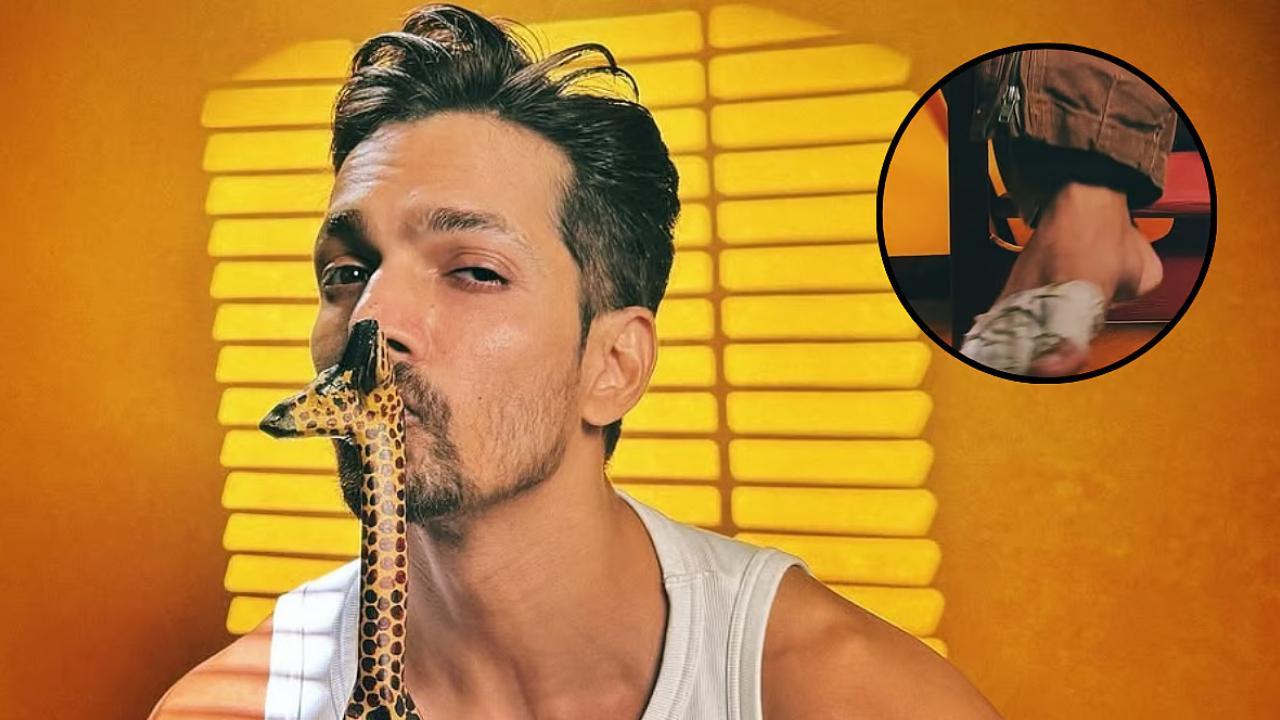 Sanam Teri Kasam Actor Harshvardhan Rane Injures His Toe, Shares Pictures