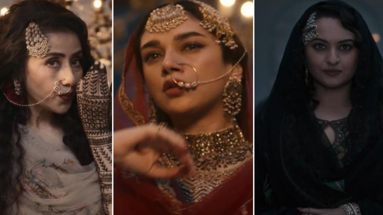 Heeramandi First Look: Manisha Koirala, Aditi Rao Hydari, Sonakshi Sinha Play Royal Queens