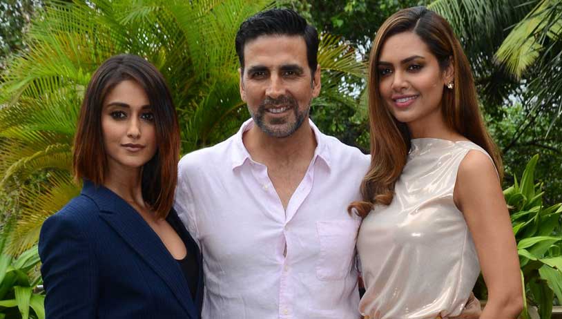 Rustom: Cast snapped at a Press Meet
