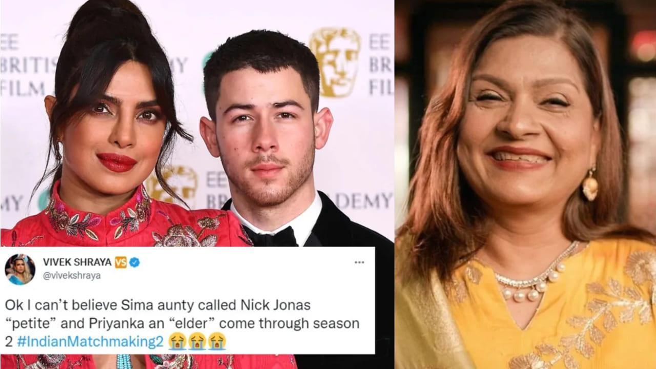 Sima Taparia Age Shames Priyanka Chopra And Nick Jonas And It Didn`t Go Down Well With Twitteratis