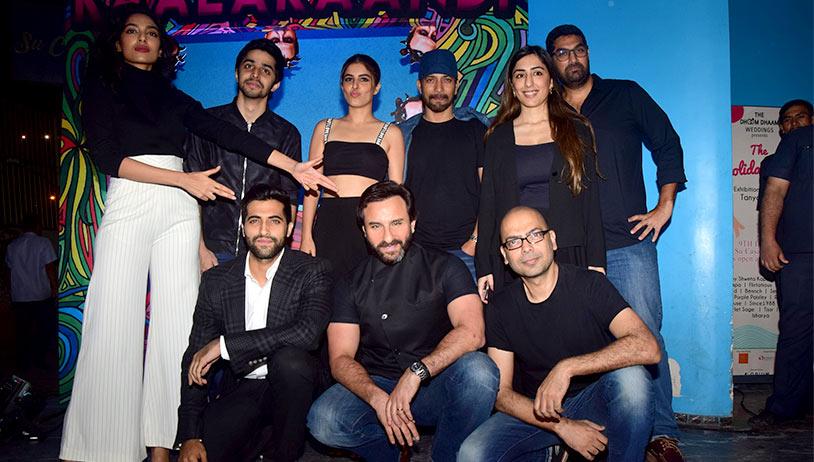 Saif Ali Khan, Sobhita Dhulipala snapped at Kaalakaandi Trailer Launch