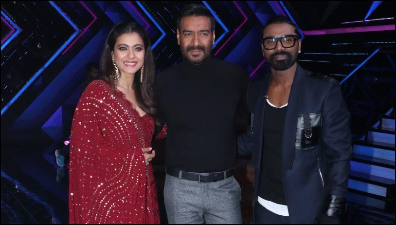 Ajay and Kajol promote Tanhaji on the sets of Dance Plus 5