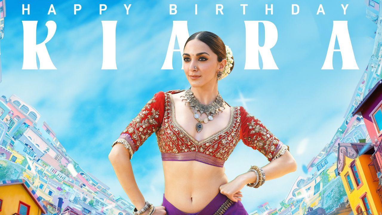 Kiara Advani Birthday: Makers Unveil Her as Jabilamma in `Game Changer` Poster