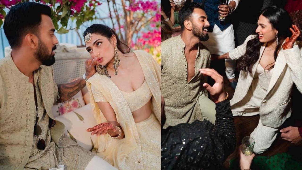 Athiya Shetty-KL Rahul Wedding: The Newlyweds Share Goofy Yet Adorable Pictures From Their Sangeet