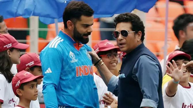 8 Heartwarming Pictures Of Virat Kohli And Sachin Tendulkar