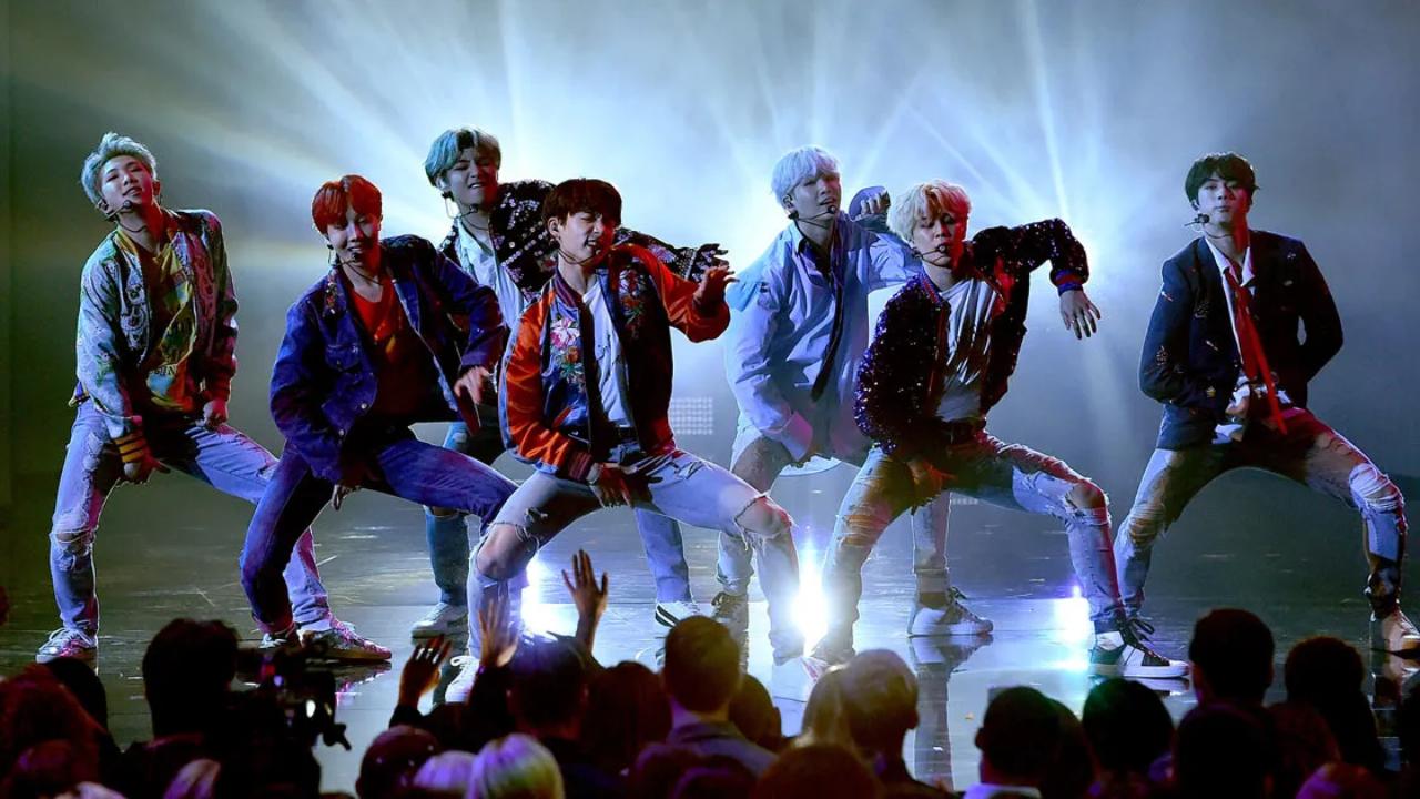 BTS at American Music Awards 2017