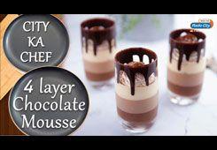 Cooking Chocolate Mousse Recipe City Ka Chef Anurita Shukla 