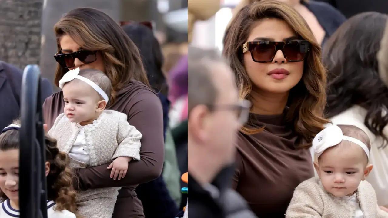 Priyanka Chopra FINALLY Reveals Her Daughter Malti Marie`s Face For The First Time; PIcs Inside