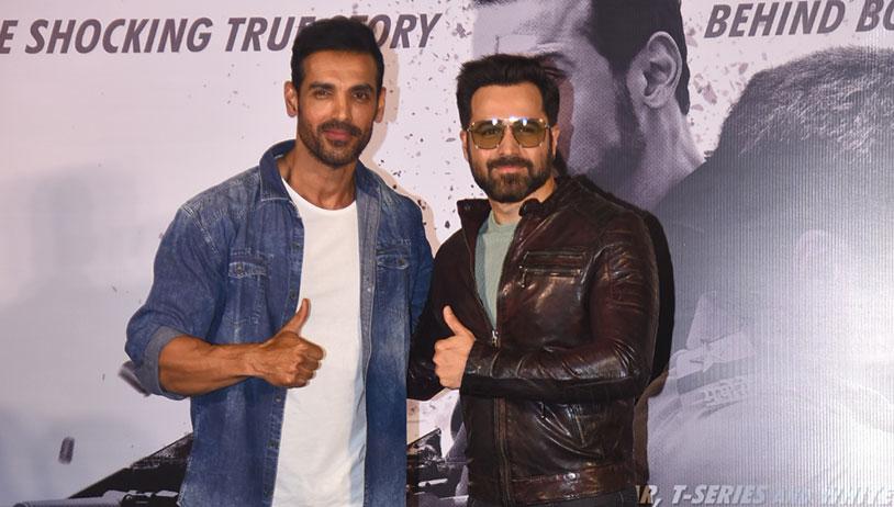 Mumbai Saga: John Abraham, Emraan Hashmi launch trailer of their new film