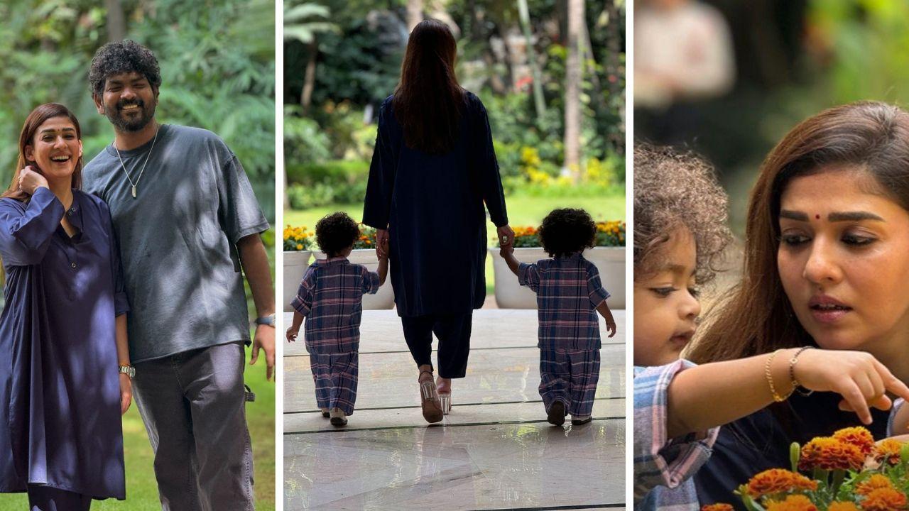 nayanthara family time