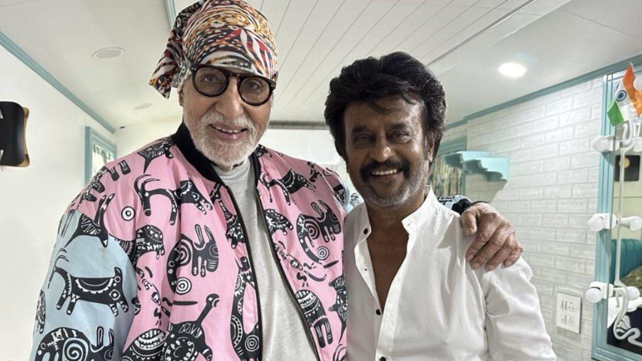 Rajinikanth Calls Amitabh Bachchan His Mentor, See Photo!