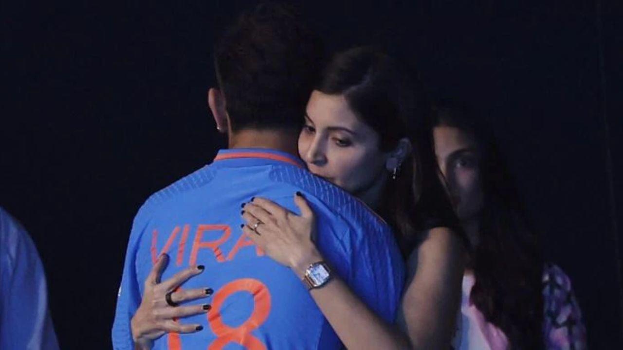 CWC 2023: Anushka Consoles Virat after Shocking Defeat in Final
