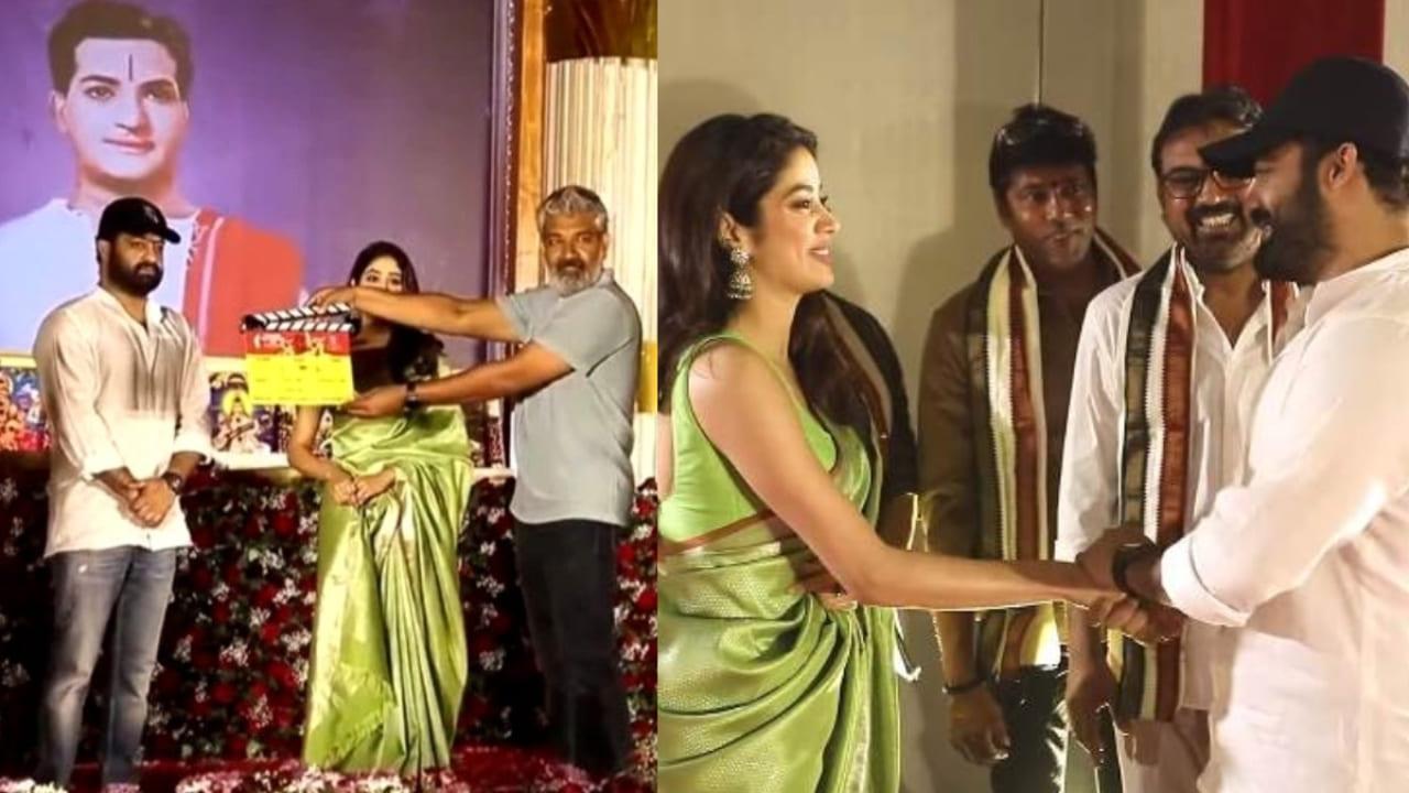NTR 30 Launch: Jr NTR, Janhvi Kapoor`s Highly Anticipated Film Launched With A Grand Puja Ceremony