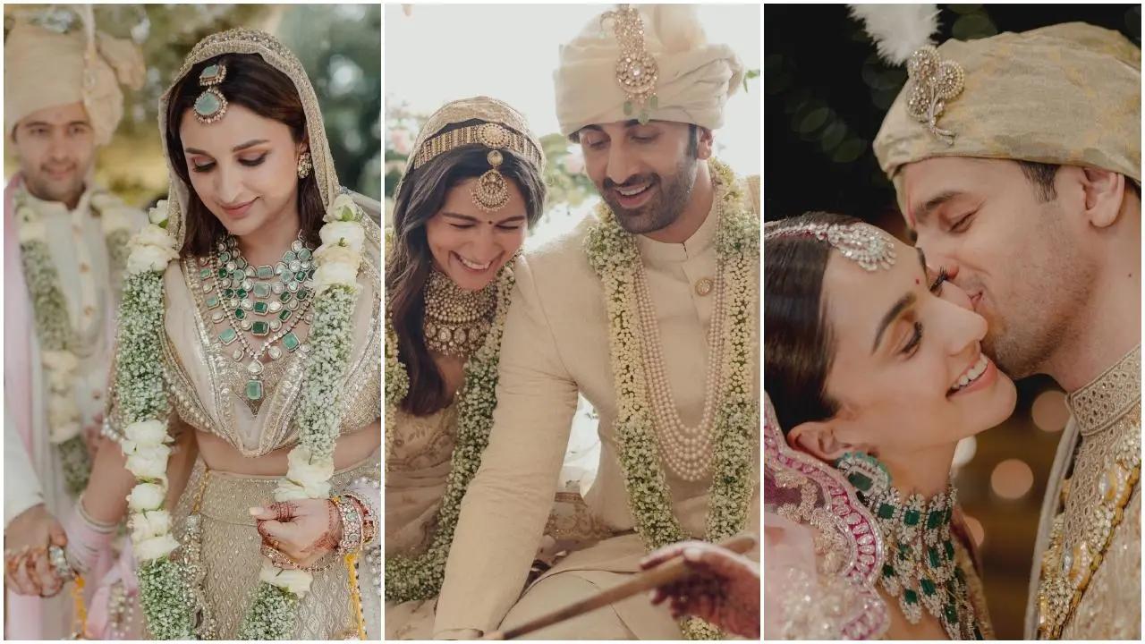 Actresses who ditched traditional red for their weddings
