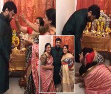 Megastar Chiranjeevi Family Raksha Bhandan Celebrations Radio City Hyderabad