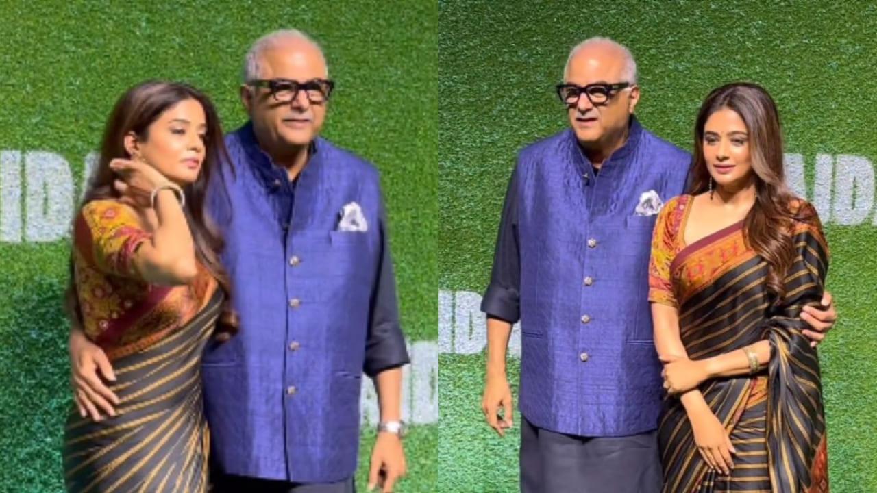 Netizens Call Boney Kapoor Creepy For Inappropriately Touching Priyamani At Maidaan Screening
