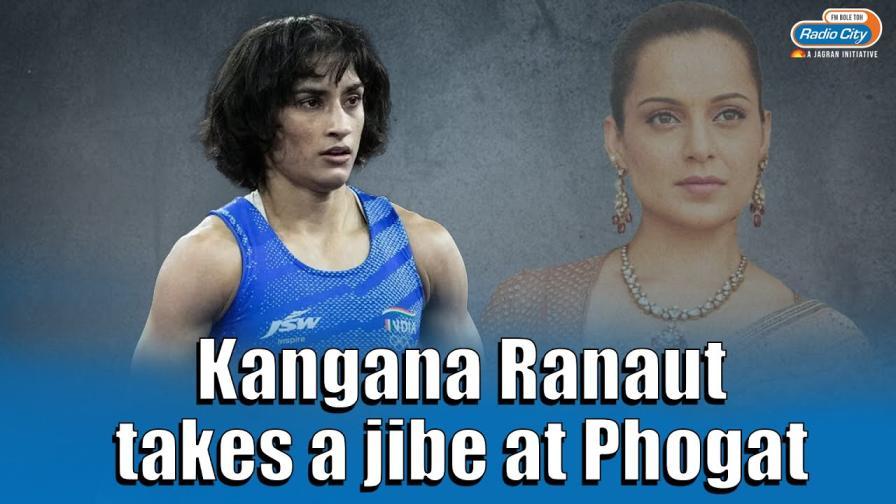 Kangana Ranaut Stirs Controversy with Comment on Vinesh Phogat’s Historic Paris Olympics