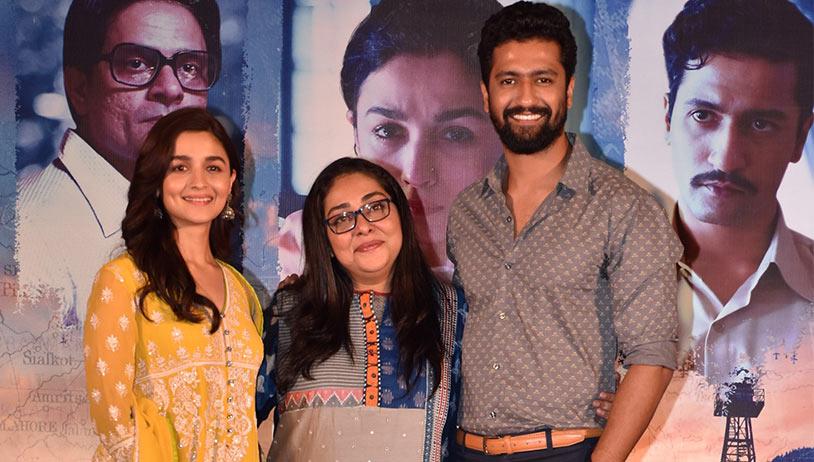 Team Raazi celebrate films success with the entire ensemble cast