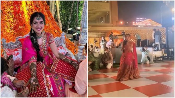 PICS: Inside Radhika Merchant And Anant Ambani`s Mehendi Ceremony; Bride-To-Be Dances On Alia Bhatt`s Song