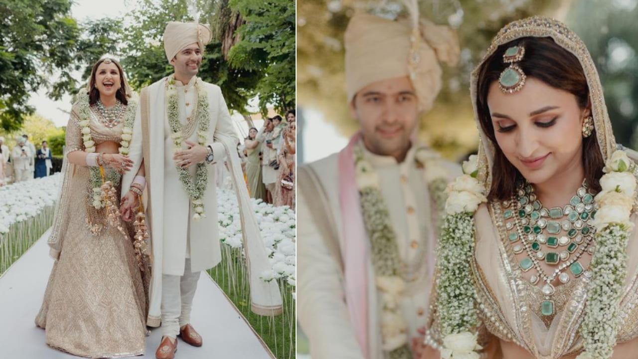 Parineeti Chopra And Raghav Chadha Share First Pictures From Their Wedding, See Pics