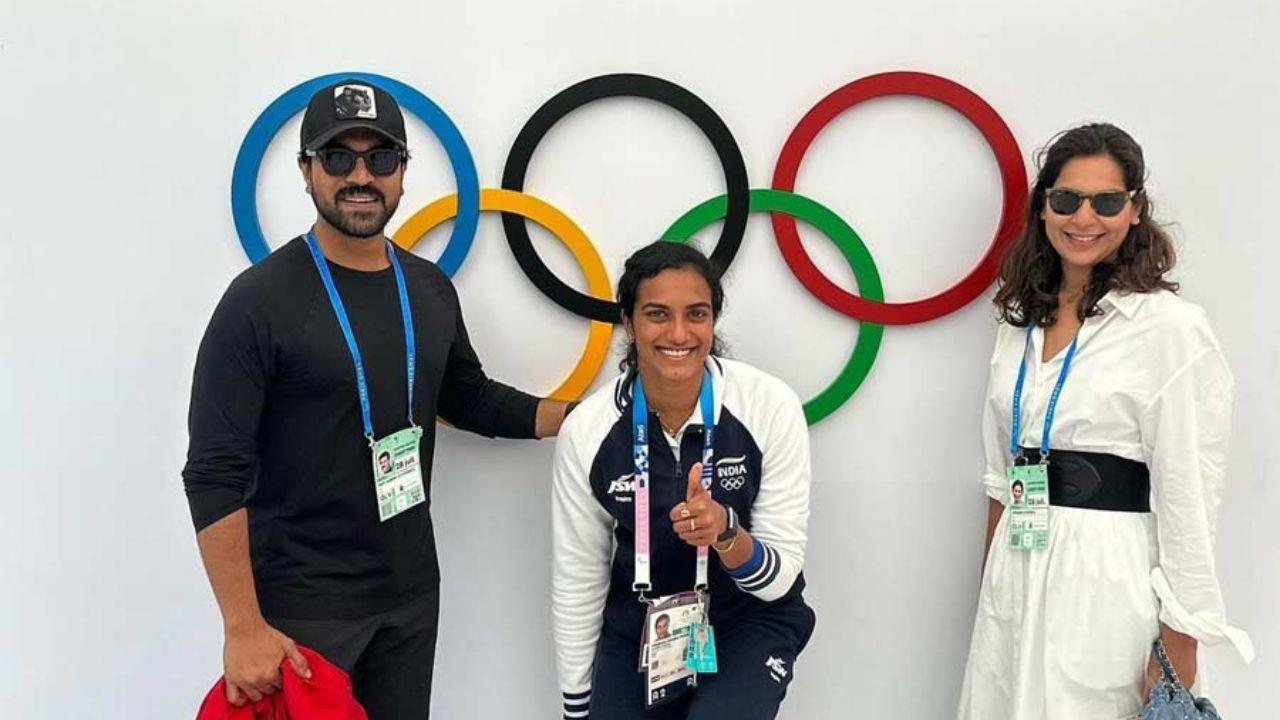Paris Olympics: PV Sindhu Gives Ram Charan and Upasana a Glimpse of Olympic Life