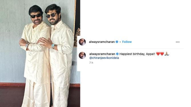 Ram Charan`s Heartfelt Instagram Tributes