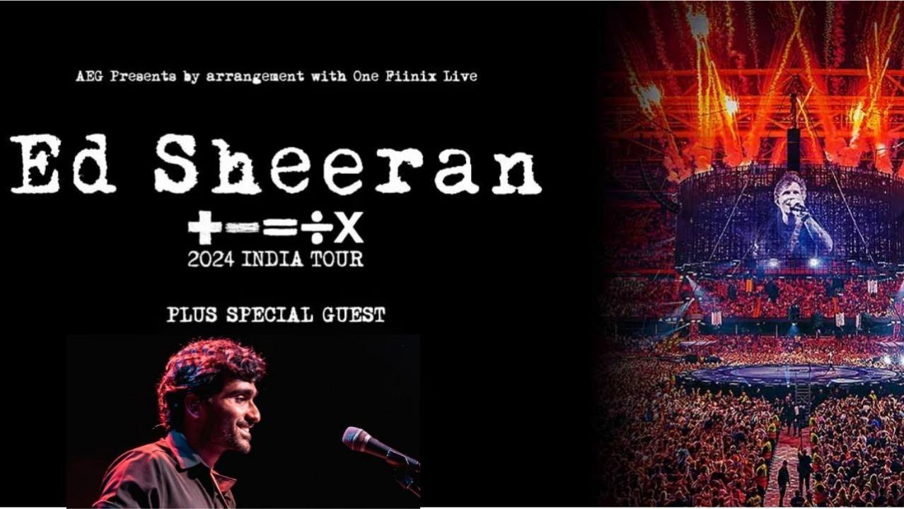 Prateek Kuhad set to start the partaayy for Ed Sheeran`s India Tour on March16, 2024.