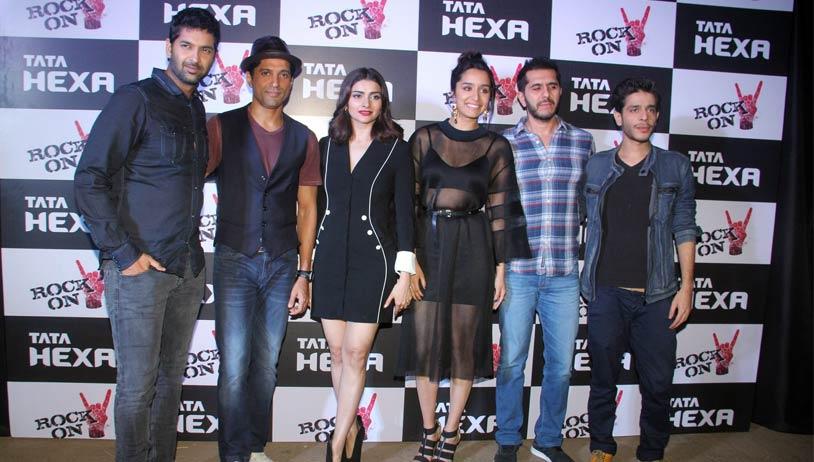 Rock On 2: Cast snapped at Trailer Launch