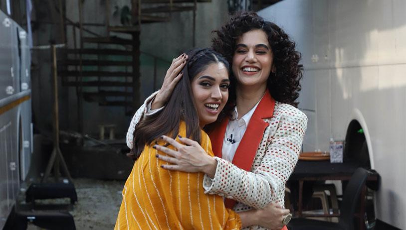 Saand Ki Aankh: Taapsee and Bhumi are a ray of sunshine during films promotions on Farah Khans new show