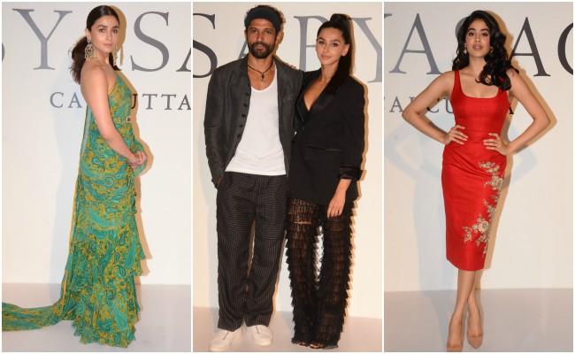 Alia Bhatt, Janhvi Kapoor, Farhan Akhtar