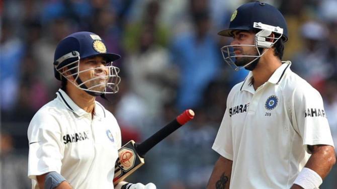 8 Heartwarming Pictures Of Virat Kohli And Sachin Tendulkar