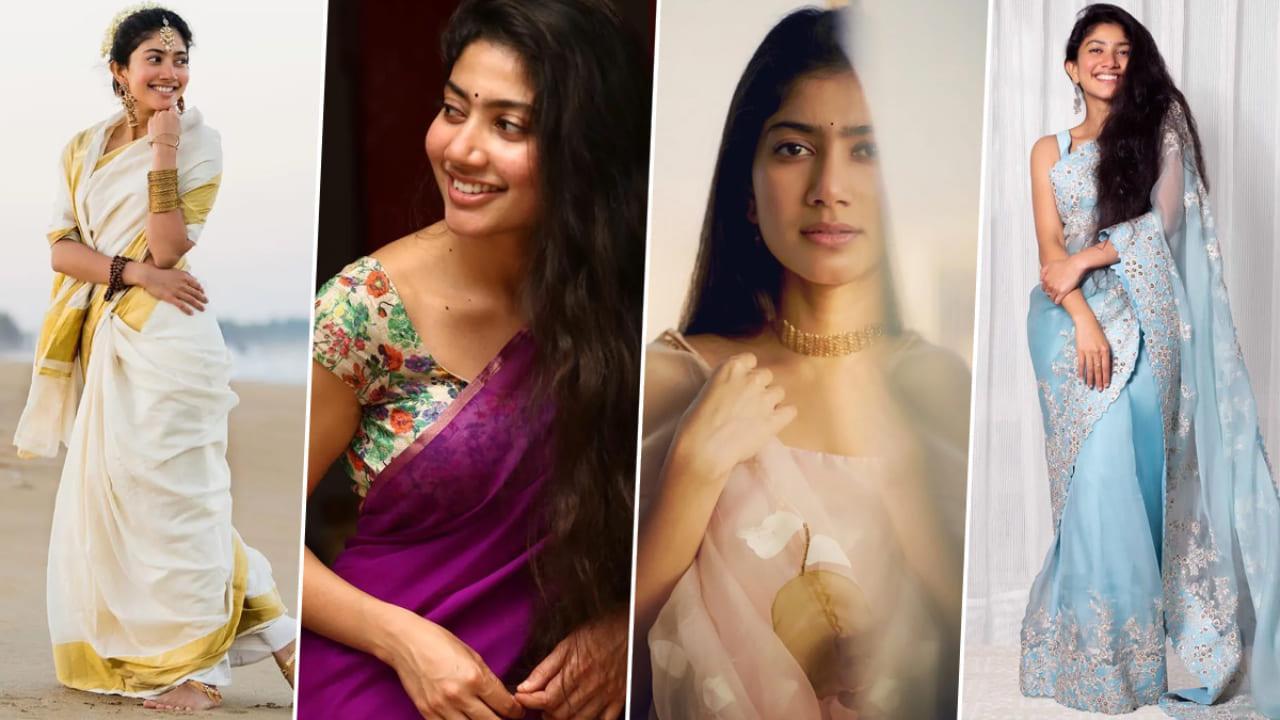 Premam Actress Sai Pallavi Knows How To Play Around With Gorgeous Sarees And These Pics Are Proof