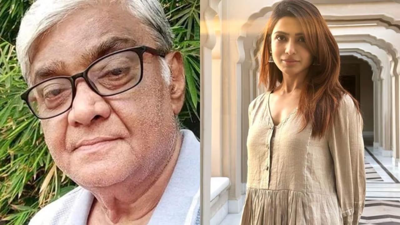 Samantha Ruth Prabhu`s Father Joseph Prabhu Dies, Actress Pens A Heartfelt Note