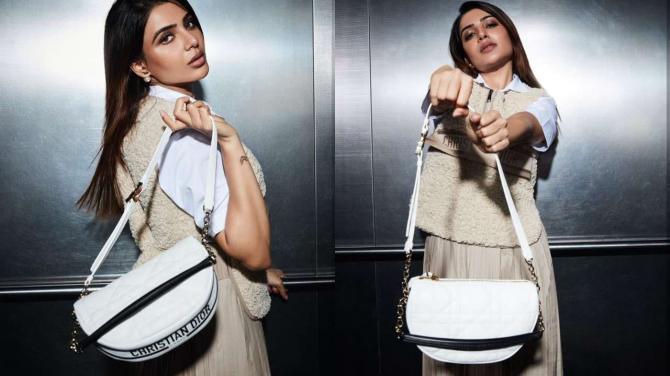 Samantha Ruth Prabhu Special: Luruxy Labels To Chic Comfort, Dig Into The Actress`s Monotone Style