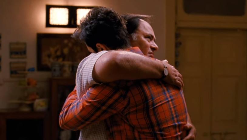 The emotional flashback sequence between Bunny and his father