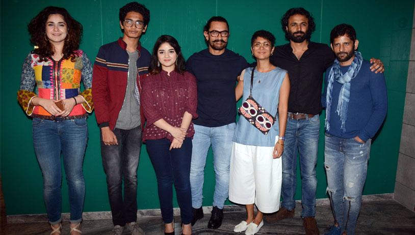 Secret Superstar: Aamir Khan celebrates films success with cast