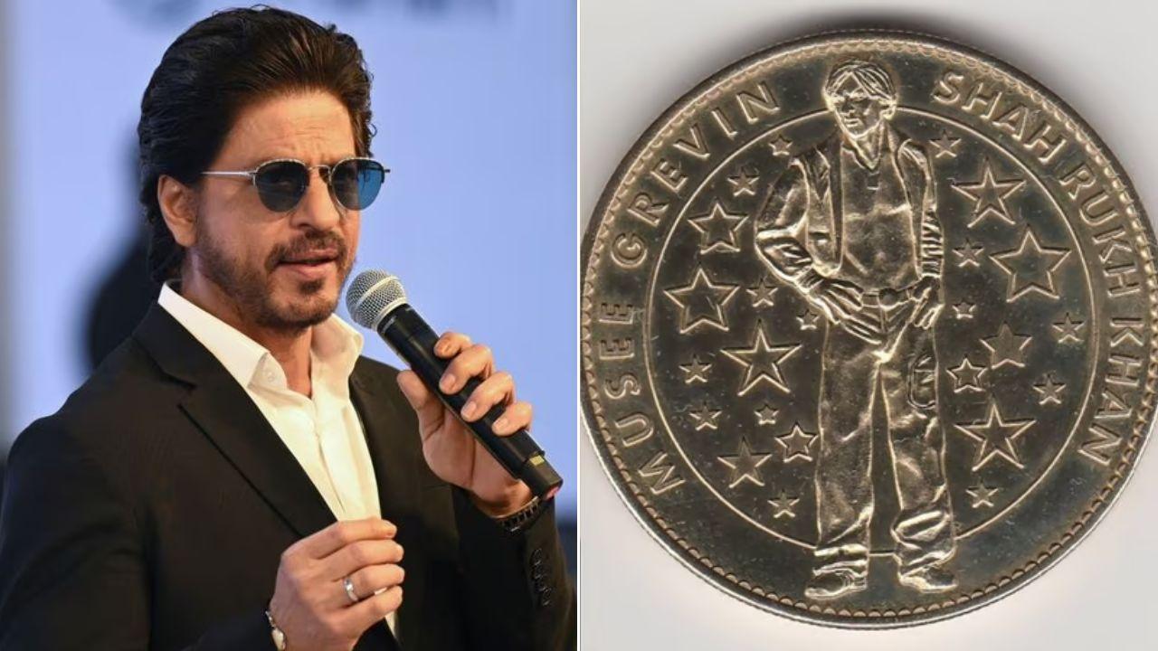 Shah Rukh Khan Becomes First Actor to be Honoured with Grevin Museum`s Gold Coin