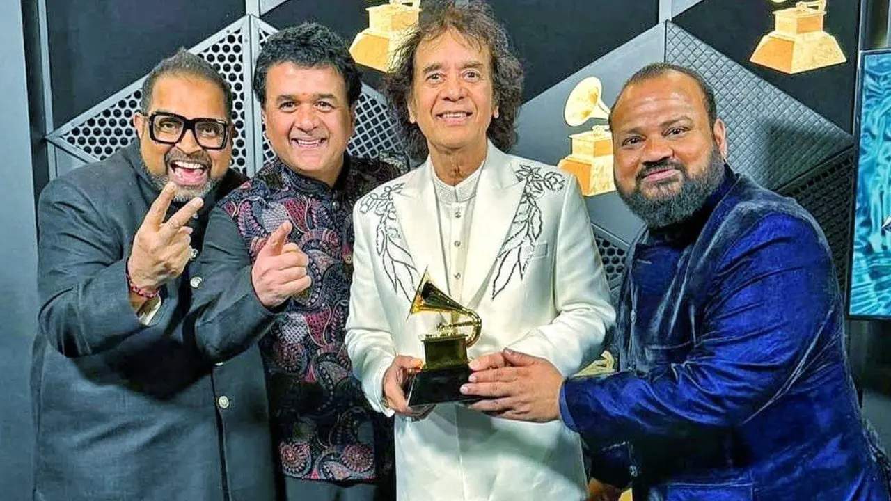 Indian fusion band Shakti`s album: `This Moment` wins best Global music album at the 66th Grammys!