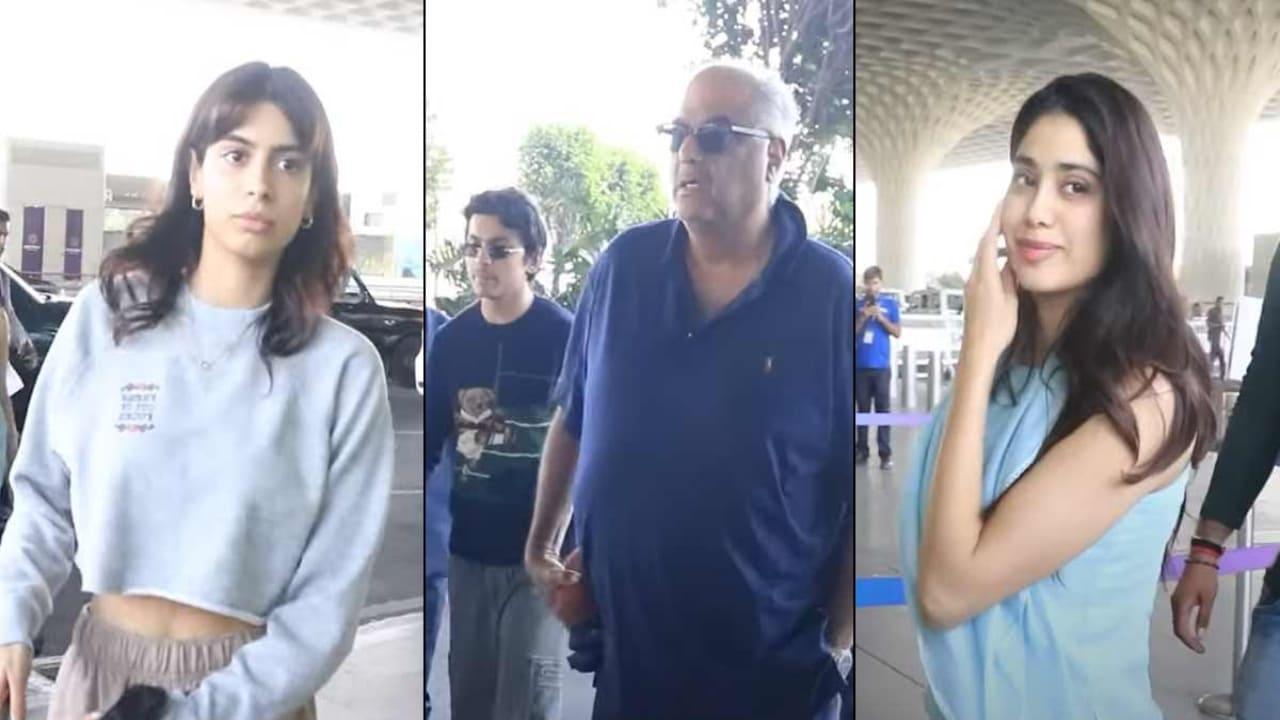 Watch! Shikhar Pahariya Joins Rumored Girlfriend Janhvi Kapoor On Her Family Vacation